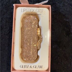 Glitz & Glam Gold Lipstick Case